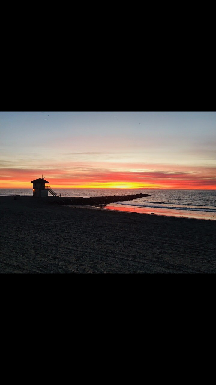 Walking on the strand in Redondo Beach