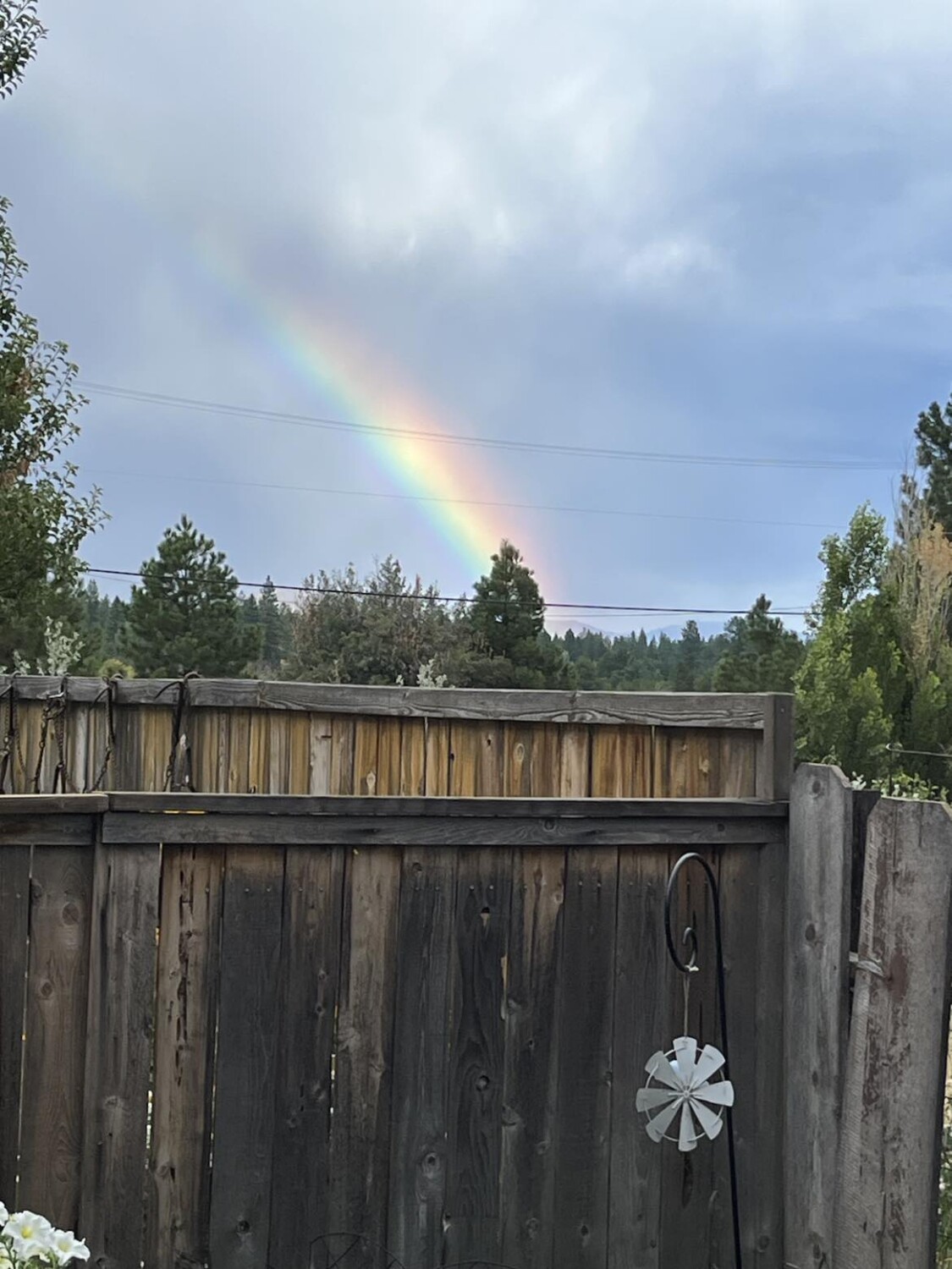 The end of a storm is always the best