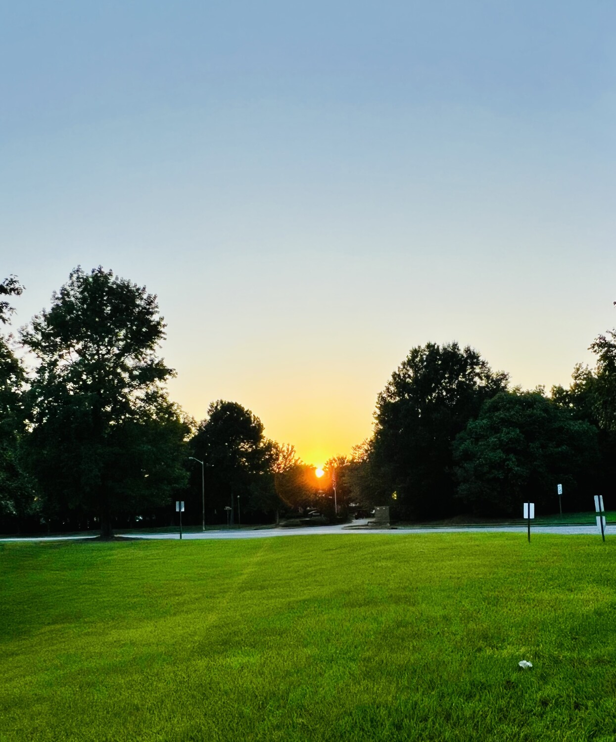 Sunset at Chesapeake Virginia