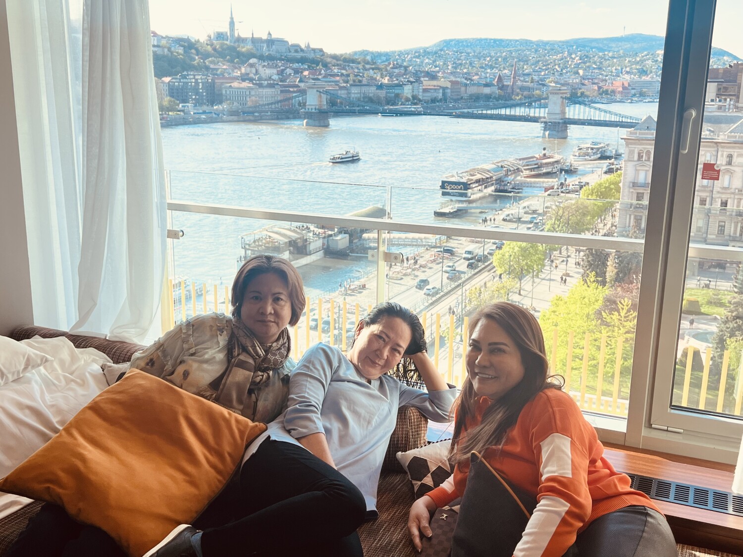 Enjoying life with friends