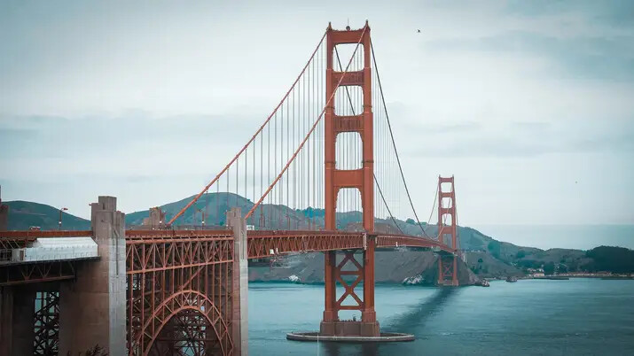 The Golden Gate Bridge Of San Francisco, CA.