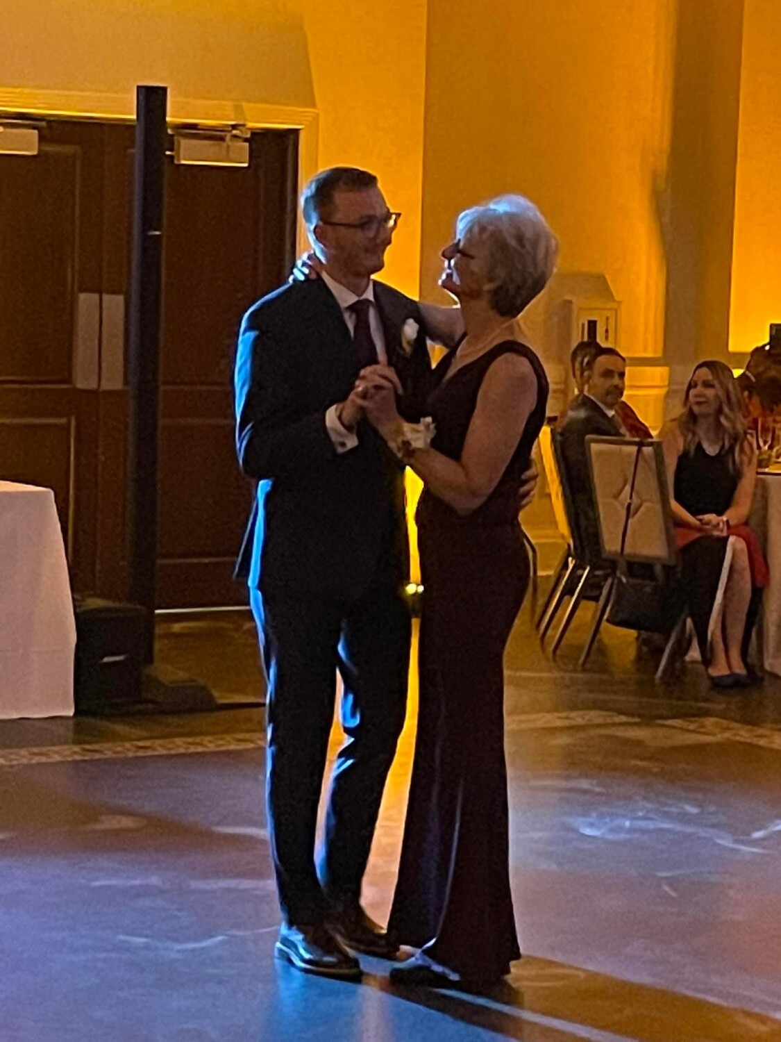 Mother son wedding dance