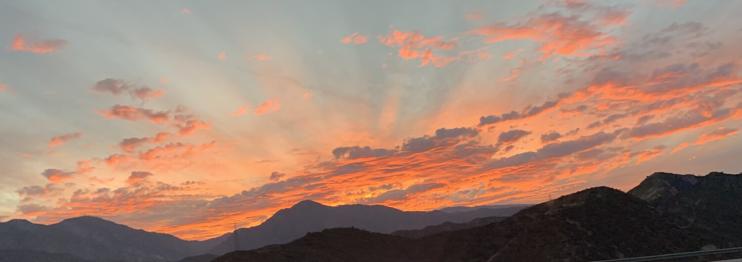 Glory in the morning