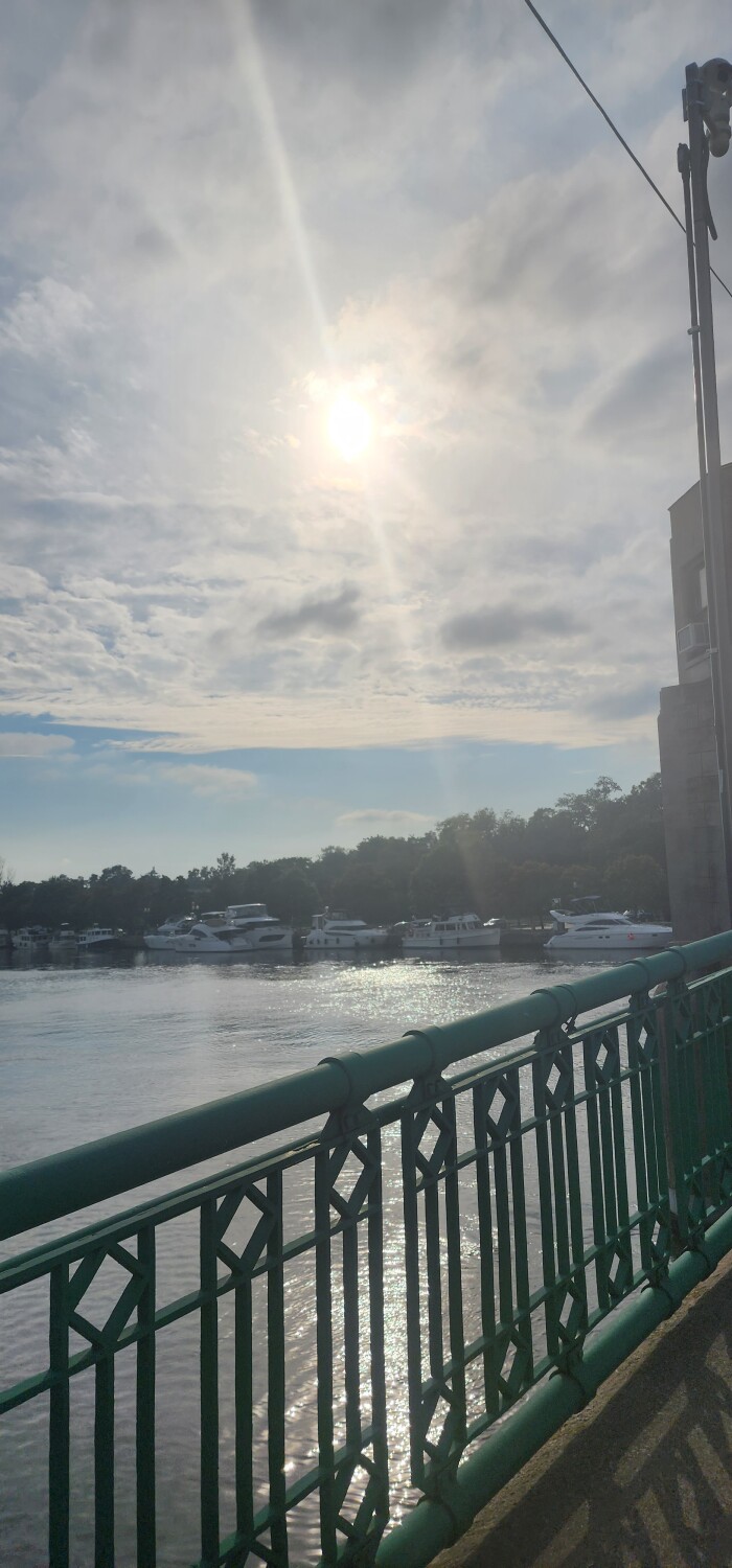 The boats and the sunset