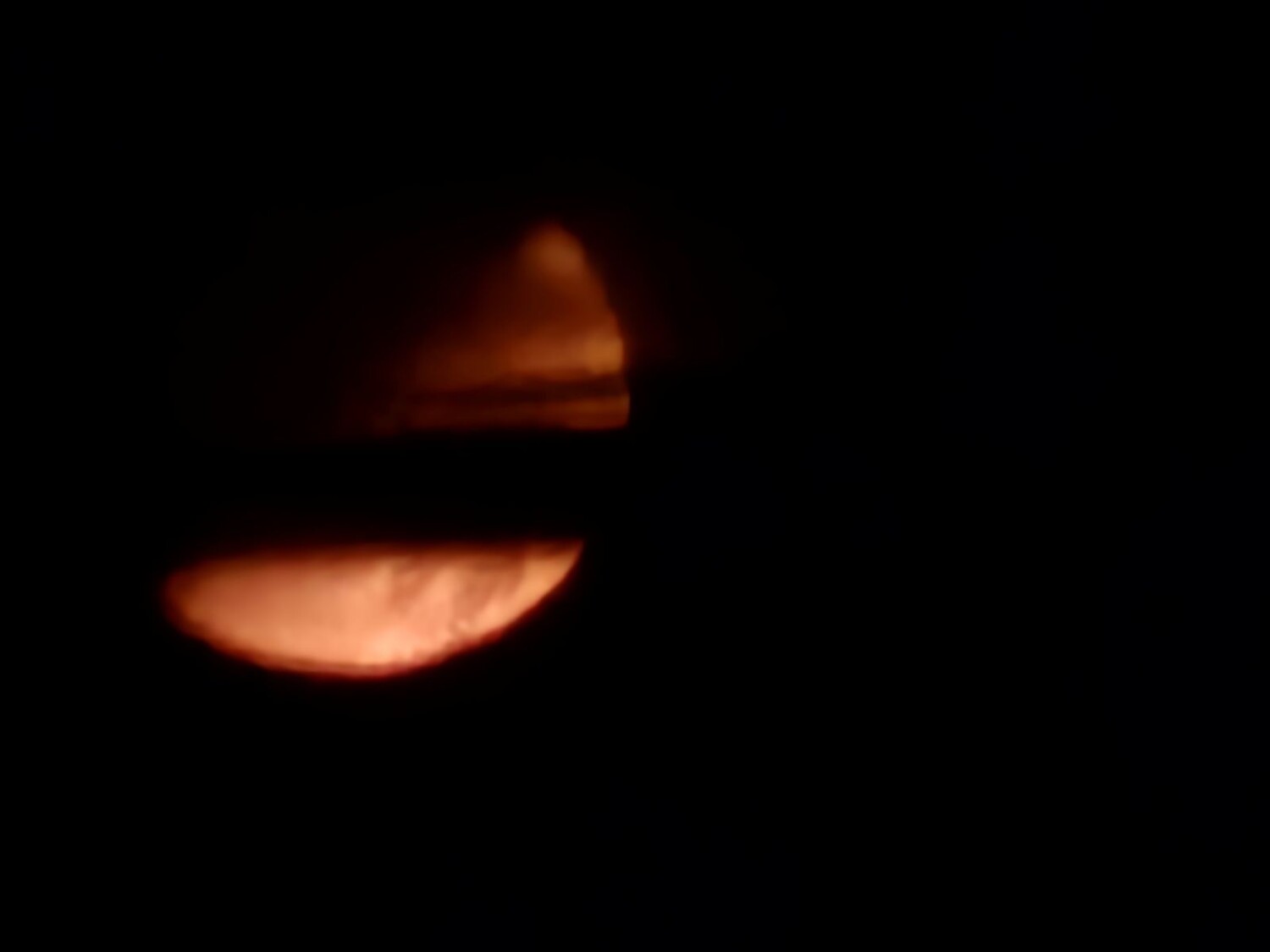 Early Fall Late Night Moon