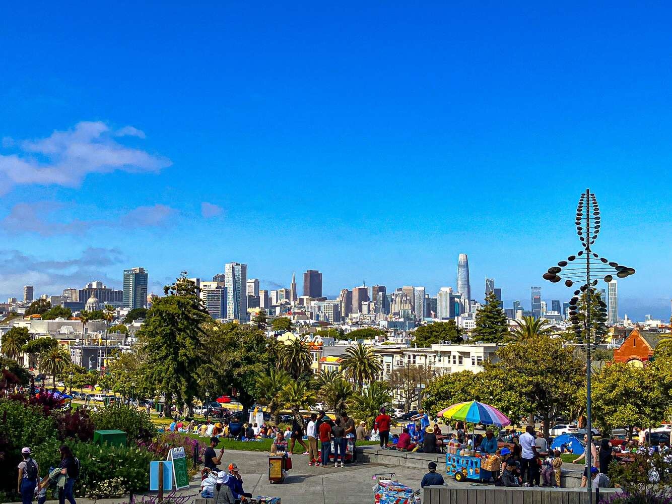 Skyline of San fransico