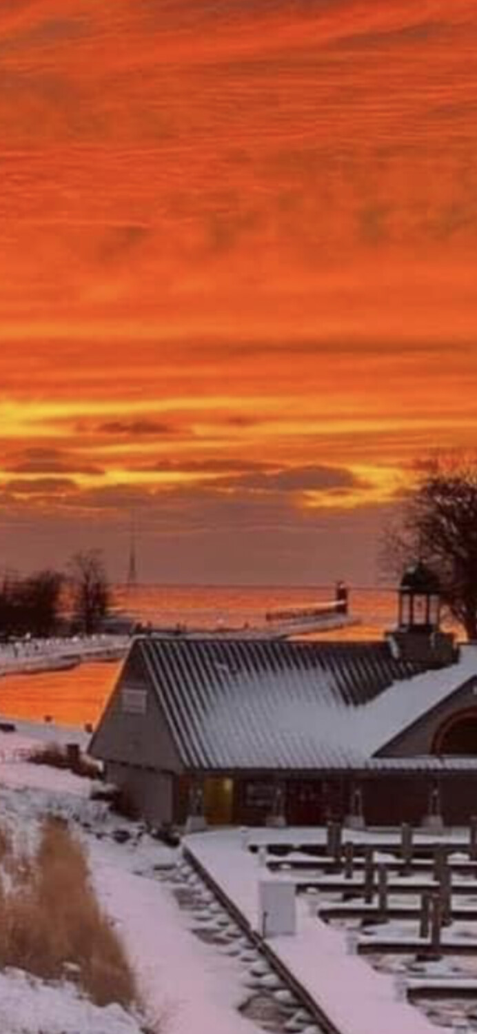 Winters glorious sky