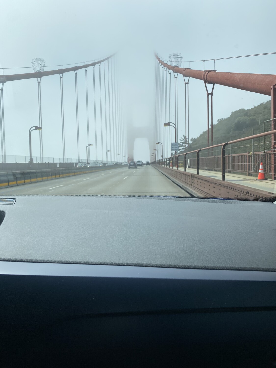 When the fog rolls in