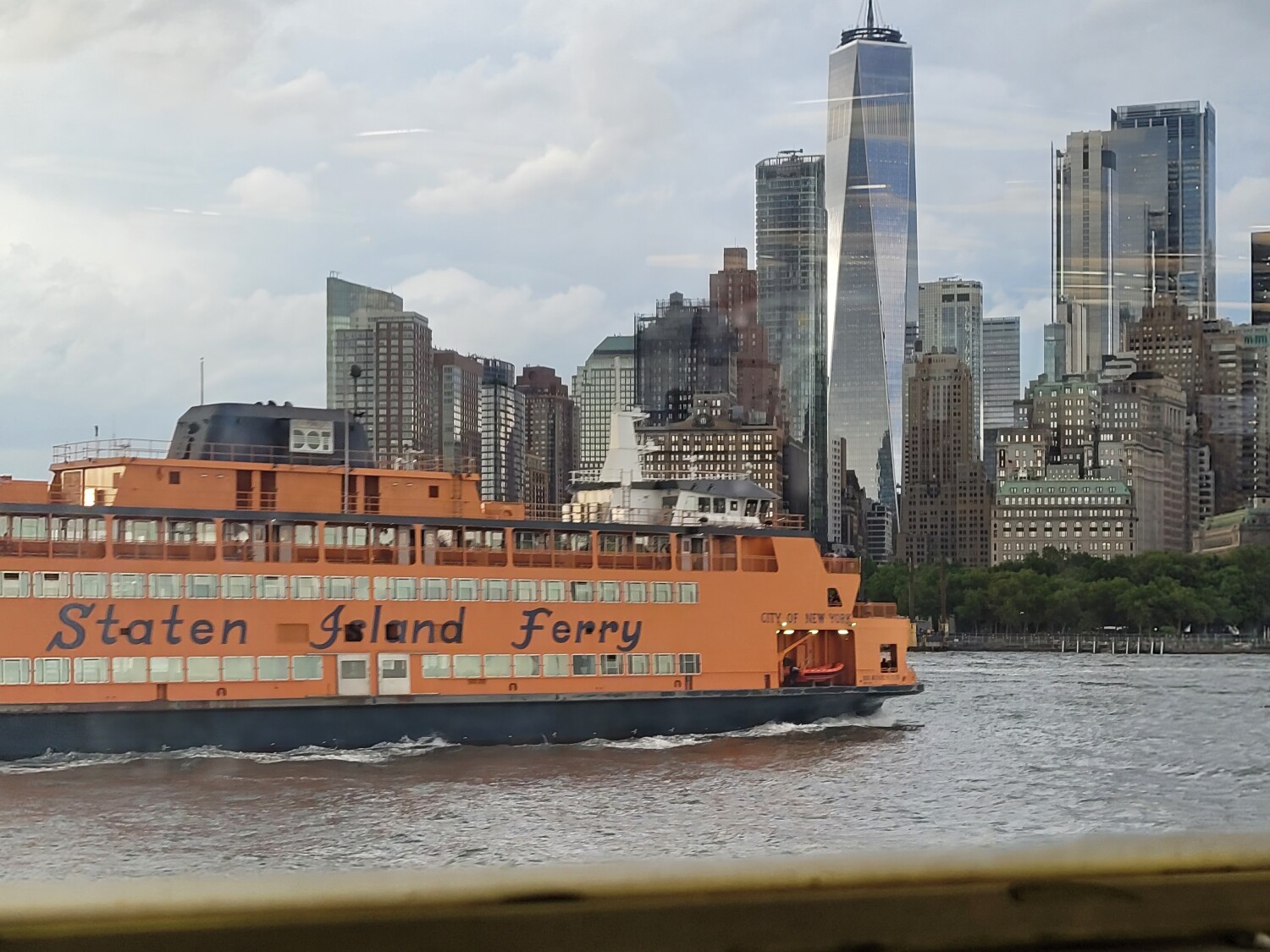 Traveling  to Manhattan