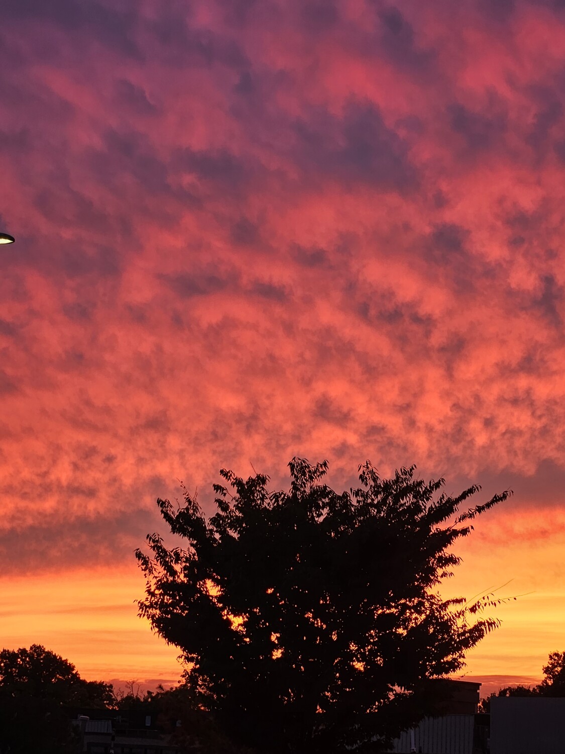 Friday evening sunset