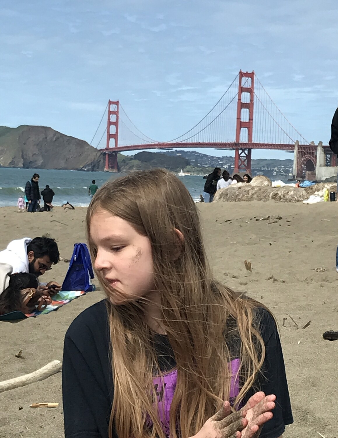 Baker beach in April