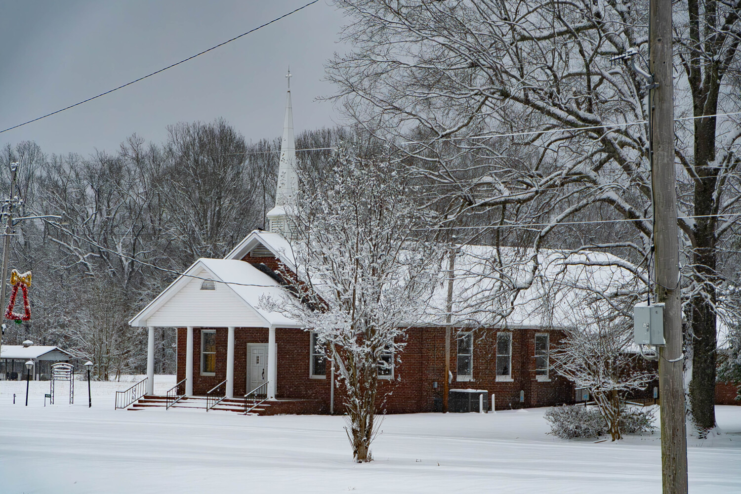 Snow at the Church