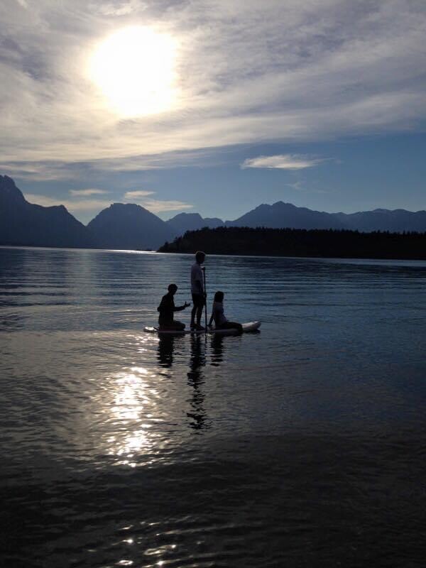 Chilling at the Tetons
