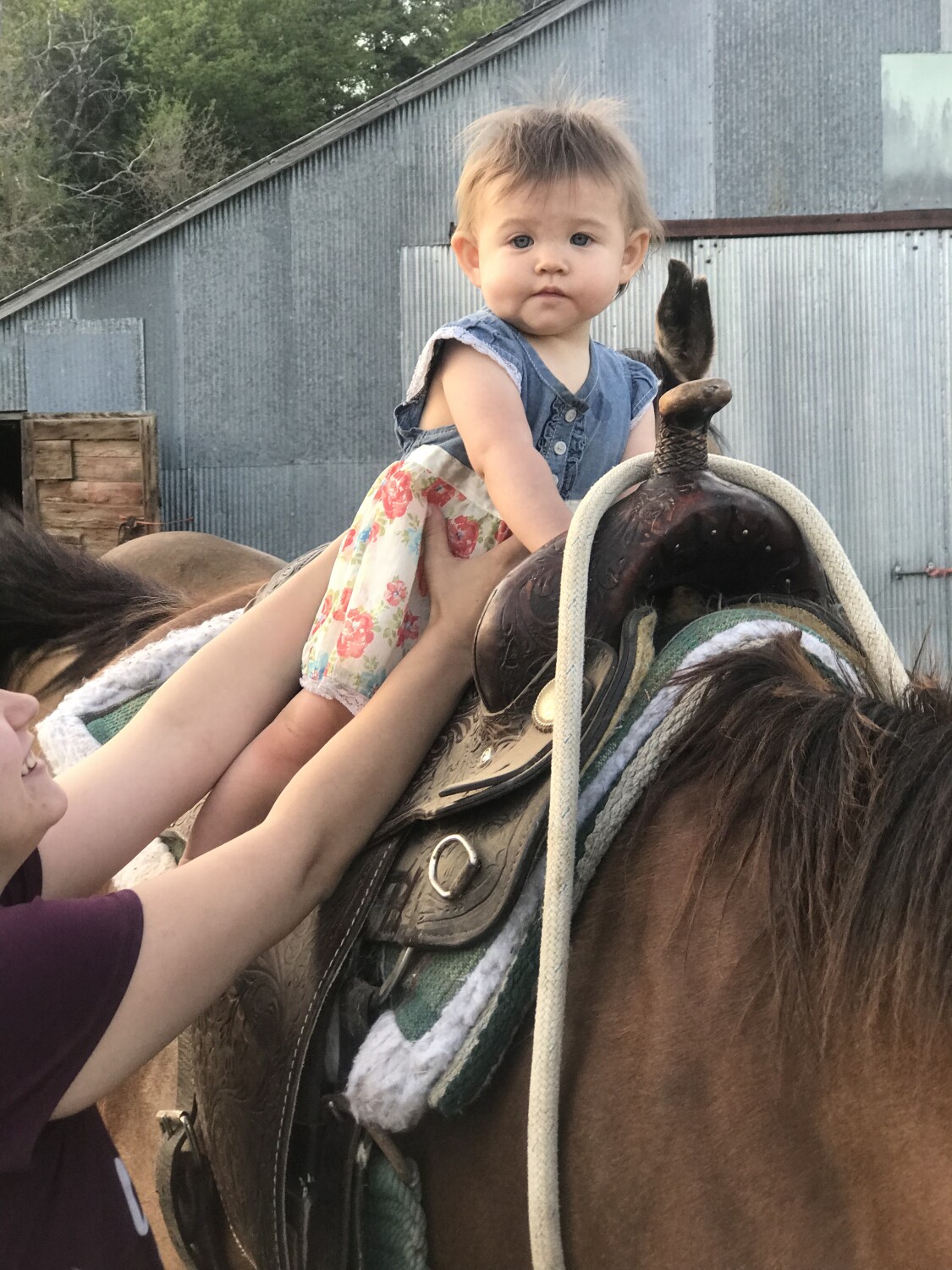 Evelyn’s First Ride