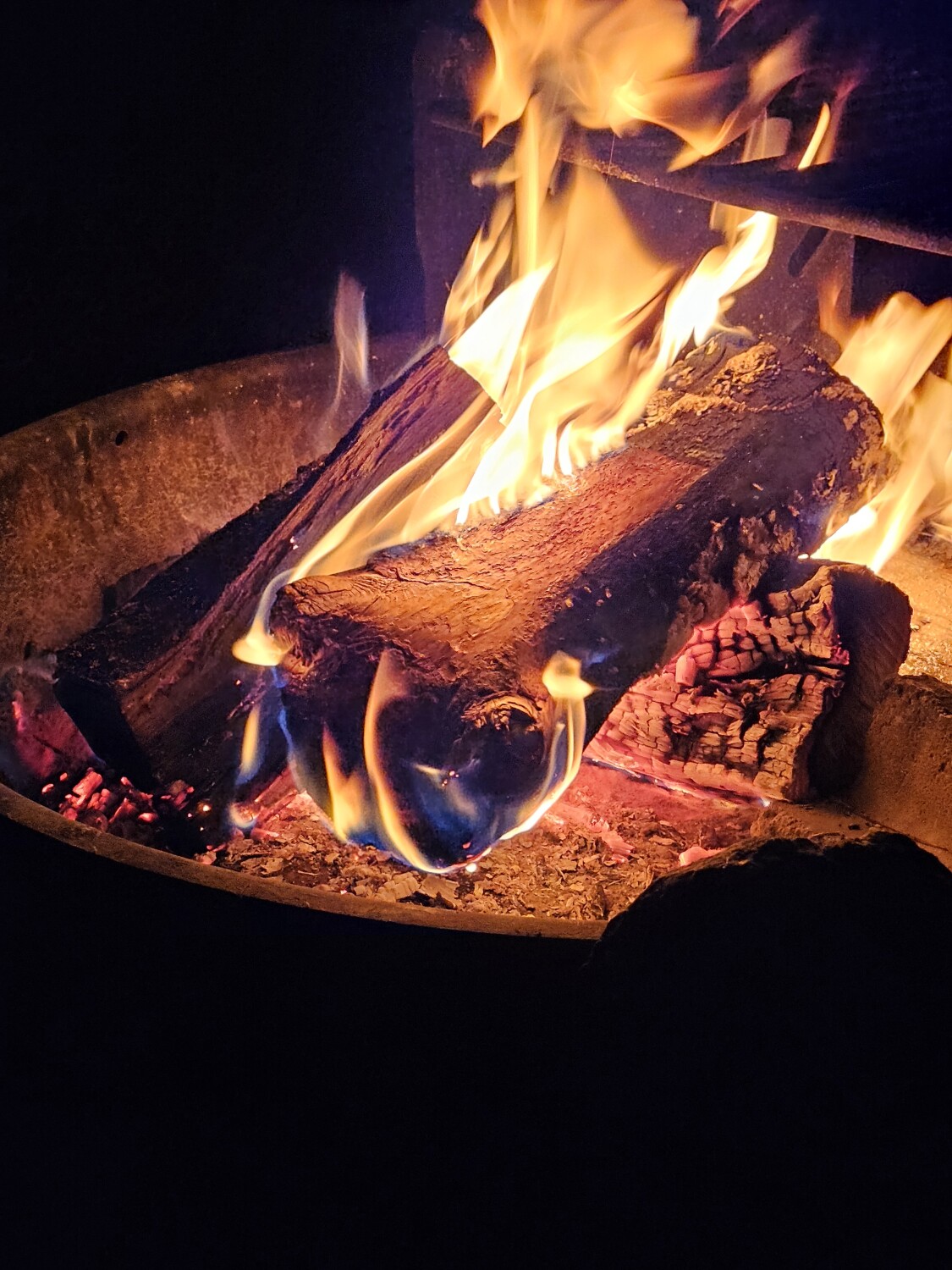 Lakeside Campfire