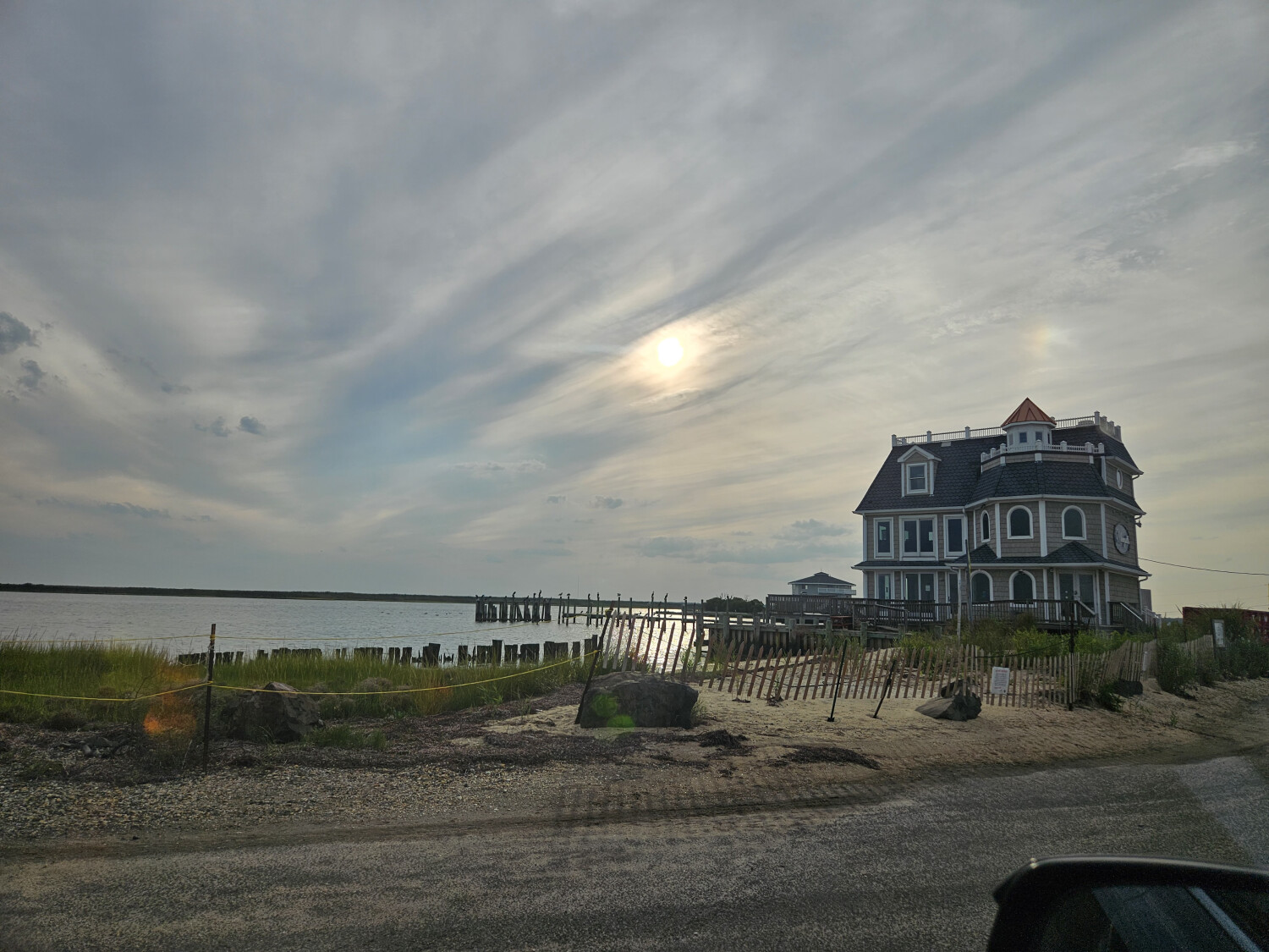 The Lone house by the dock