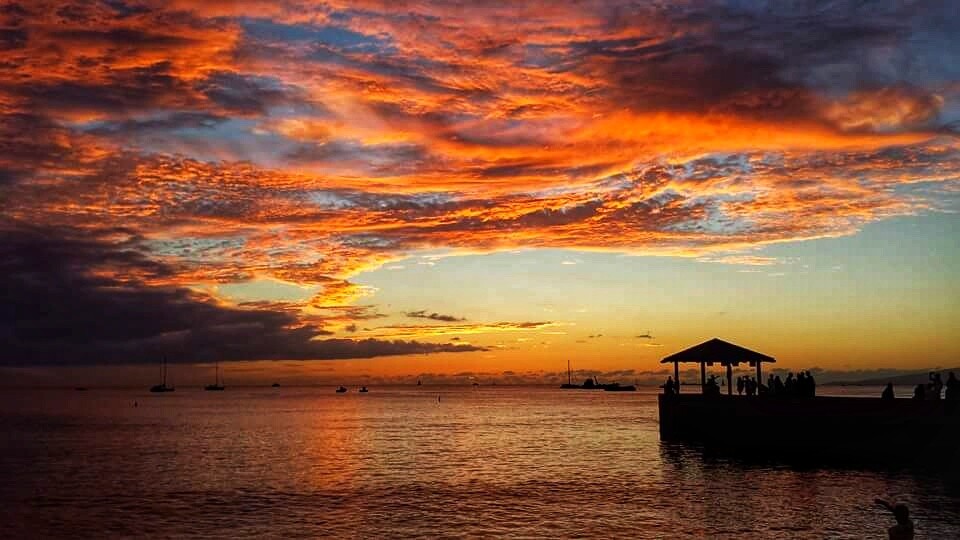 Hawaiian sunset