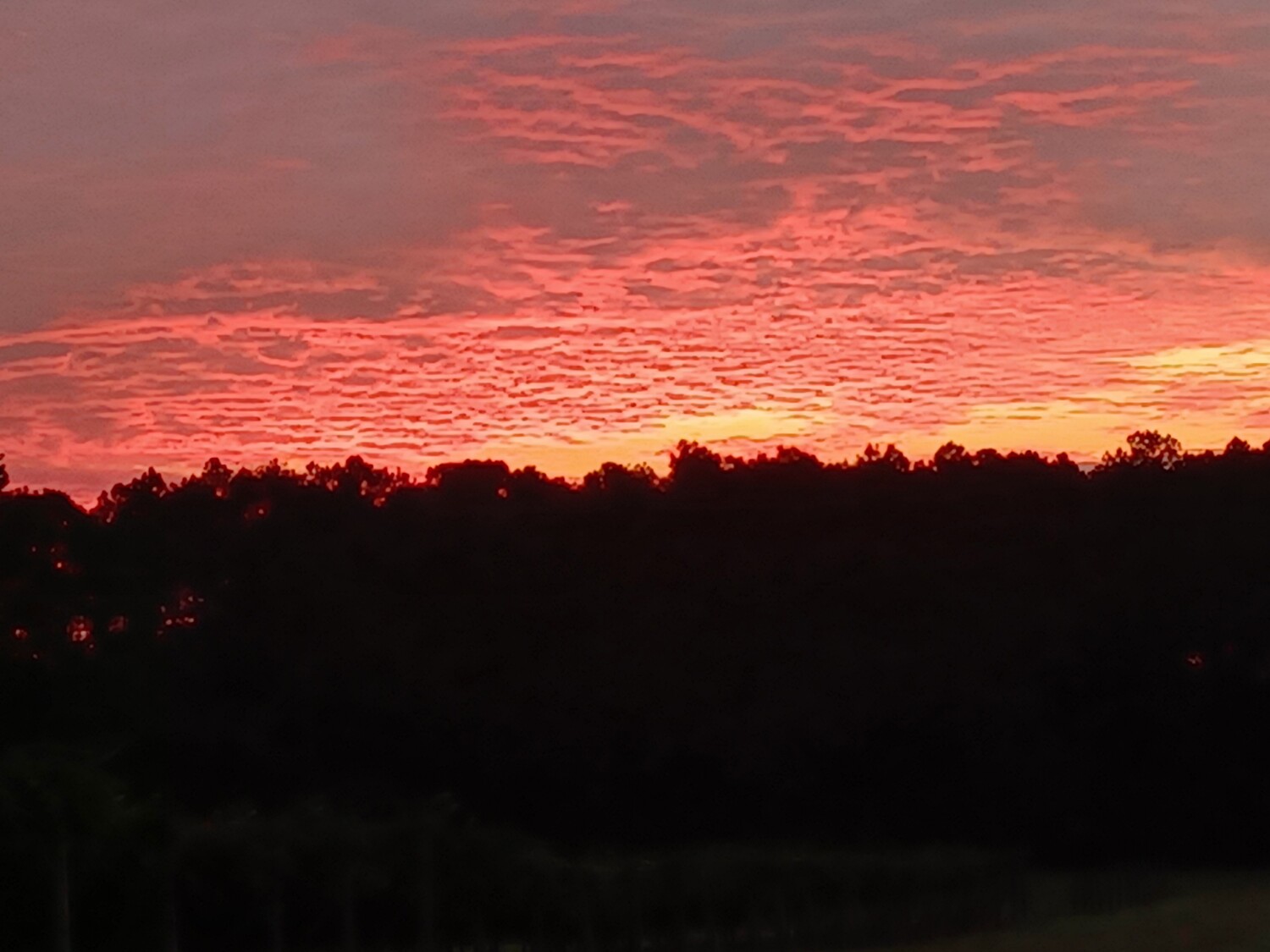 God's gracefully sunrise