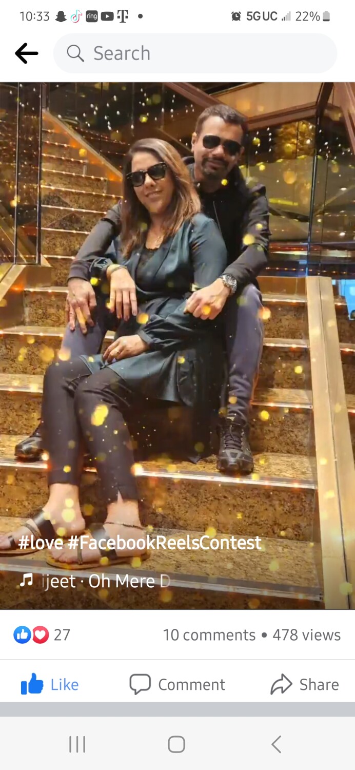 Myself with my hubby