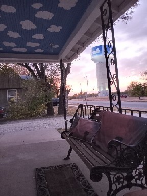 Newton Blue Sky Water Tower