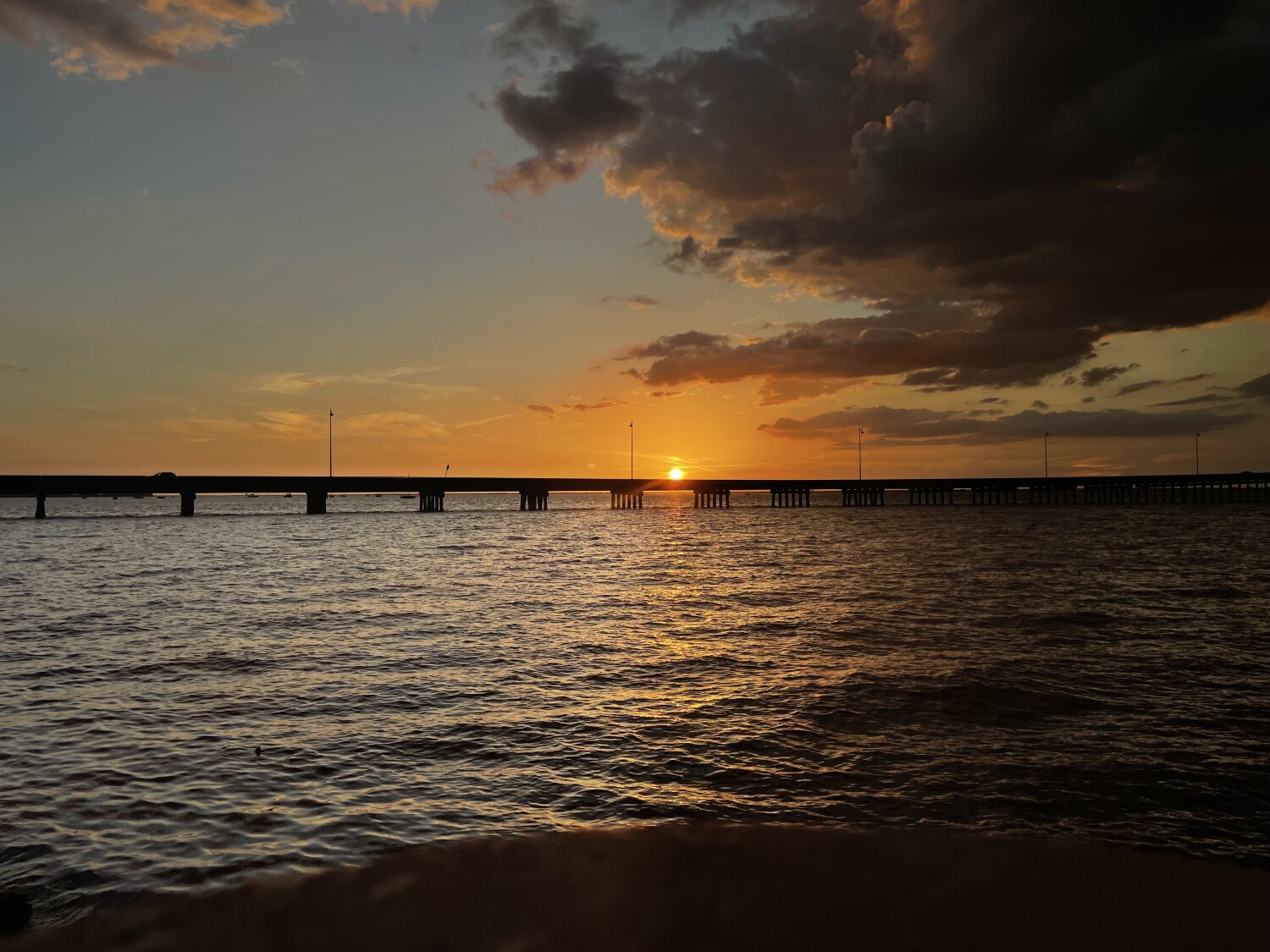 Sunset bridge