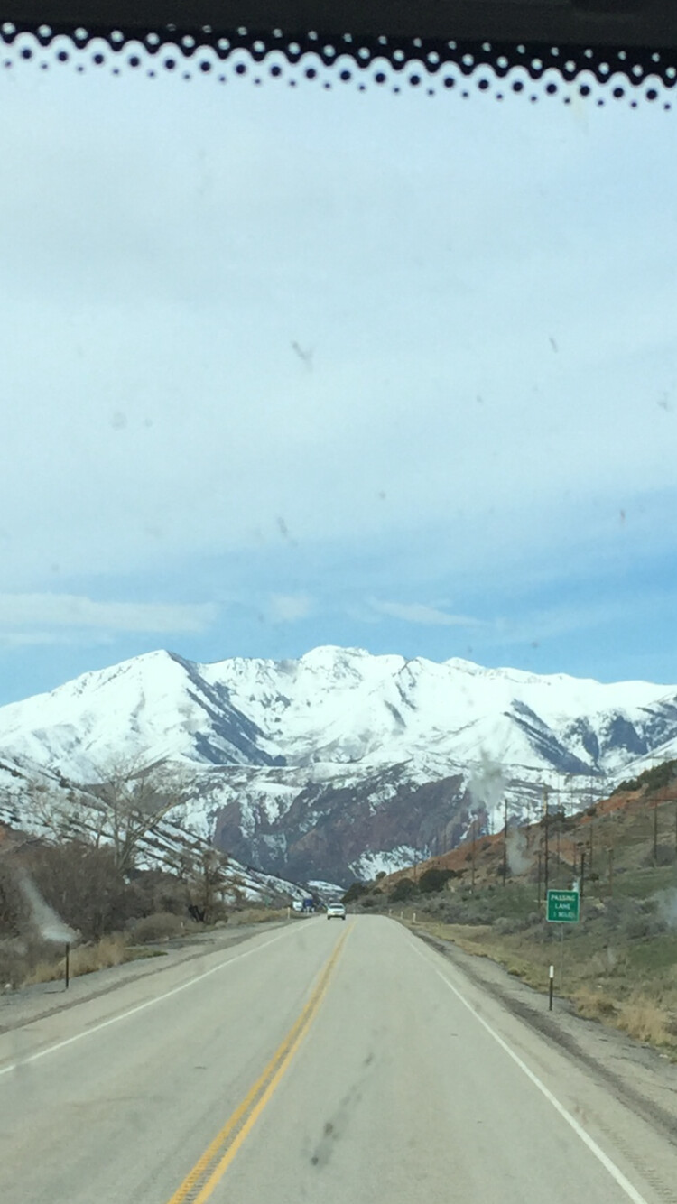 Coming into Salt Lake City