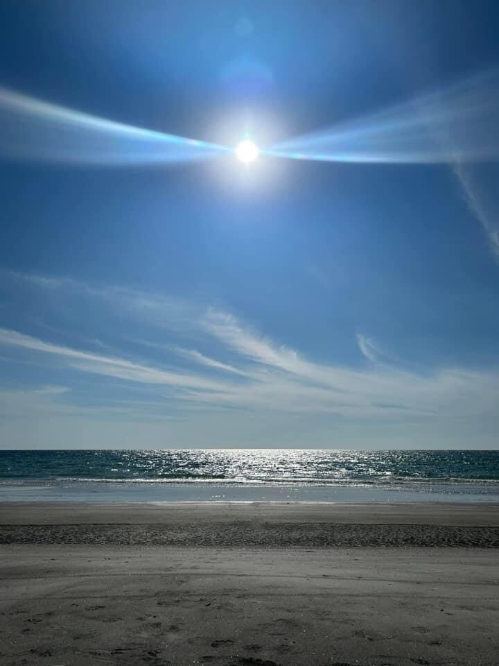 An Angel at the beach