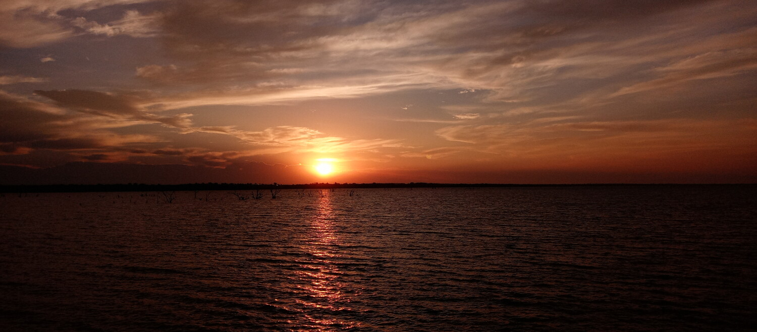 Sunrise Over Waurika Lake