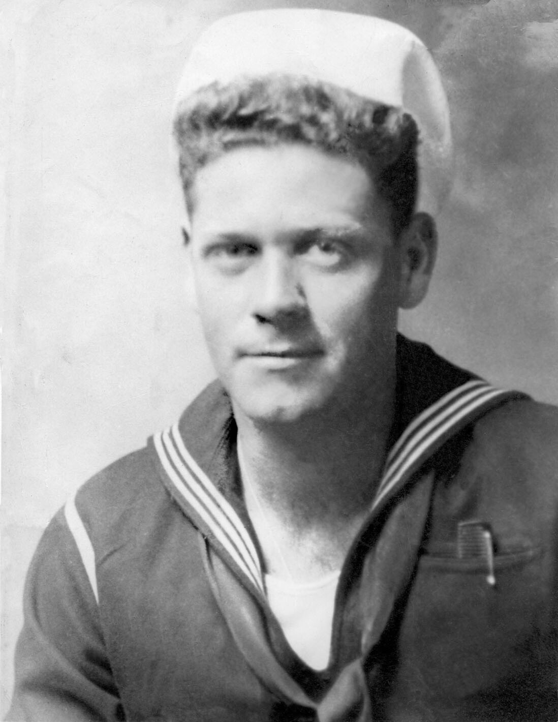 Young Bill in the Navy