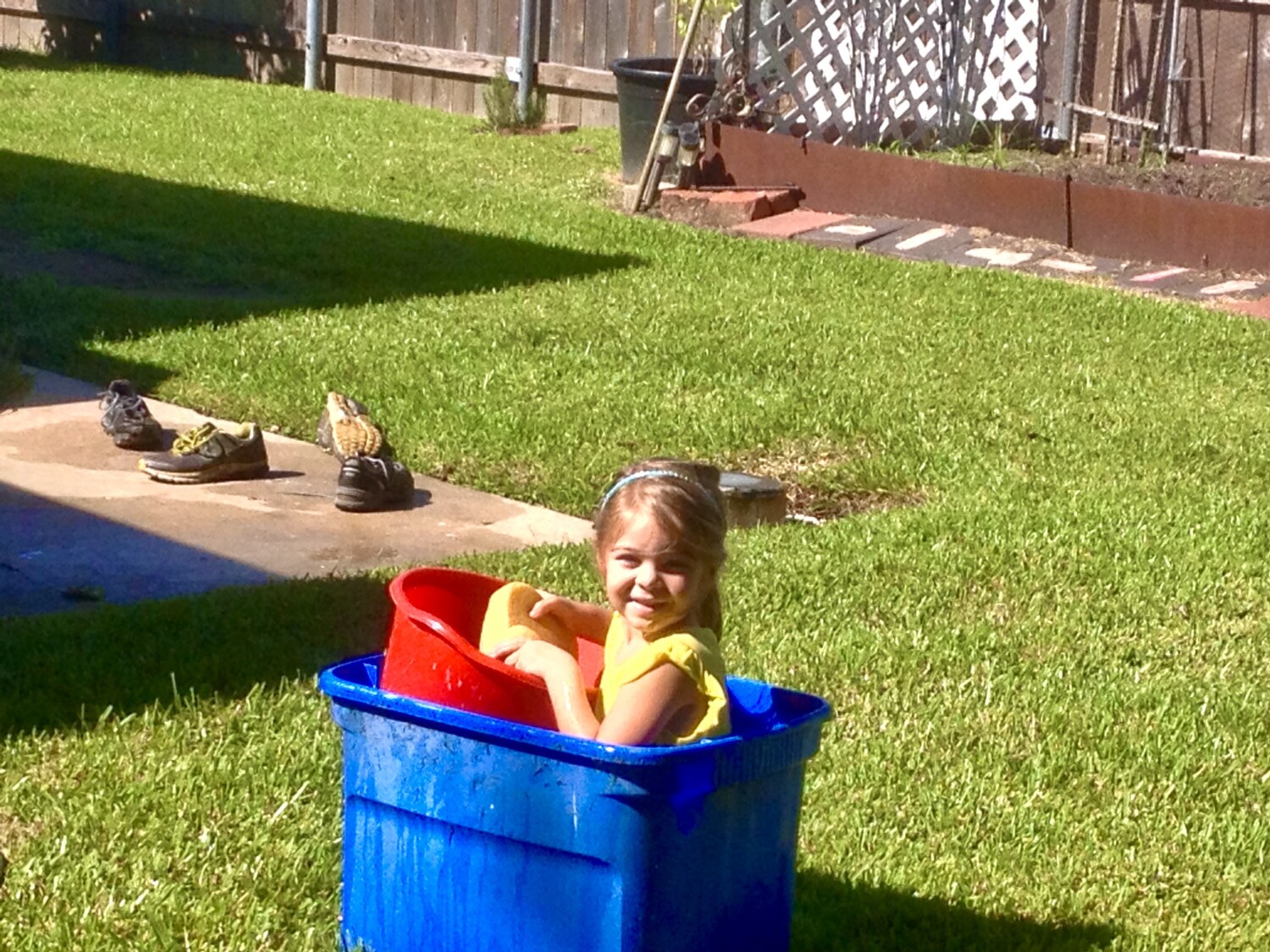 Addison first pool!!