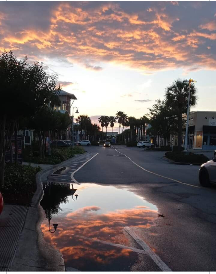 God's amazing, beautiful artwork after the rain