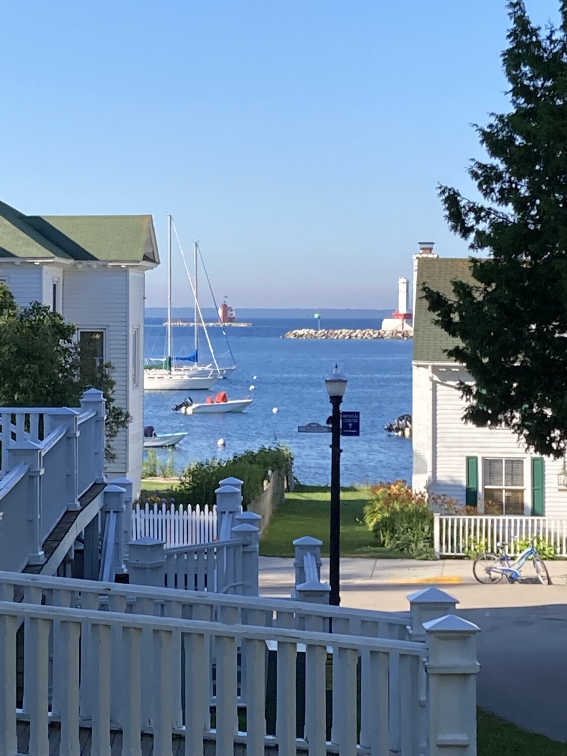 Macinack Island with Sister