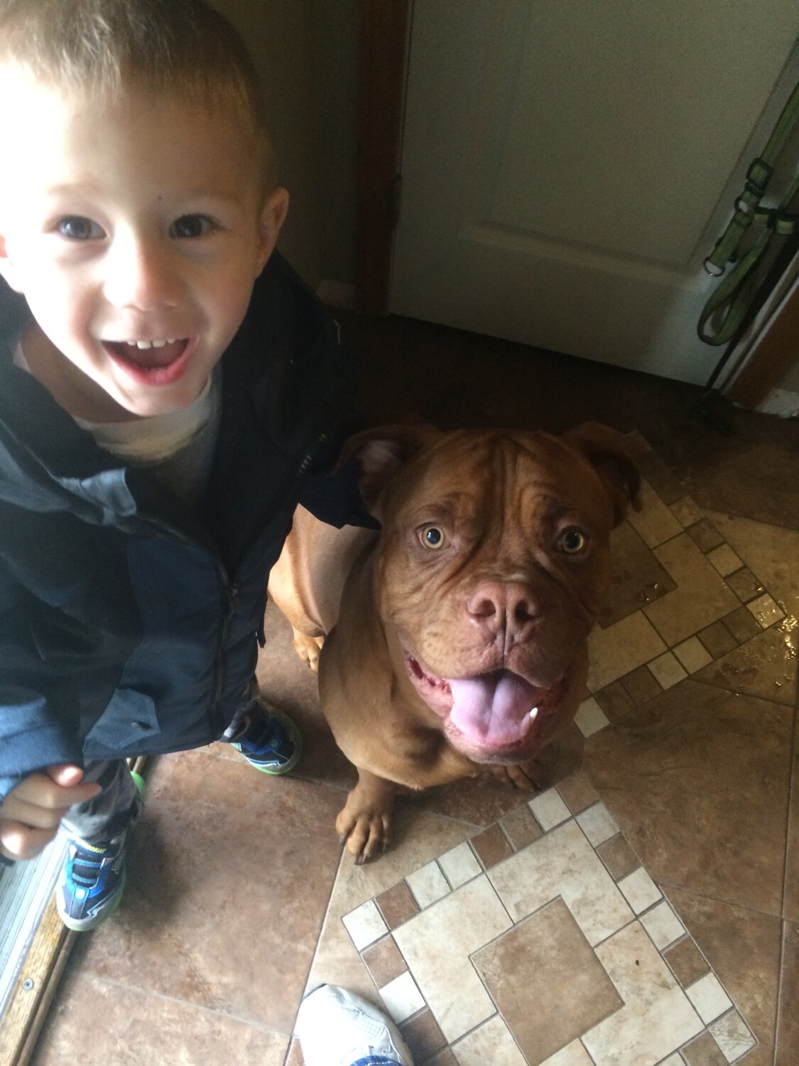 A boys and his bestie