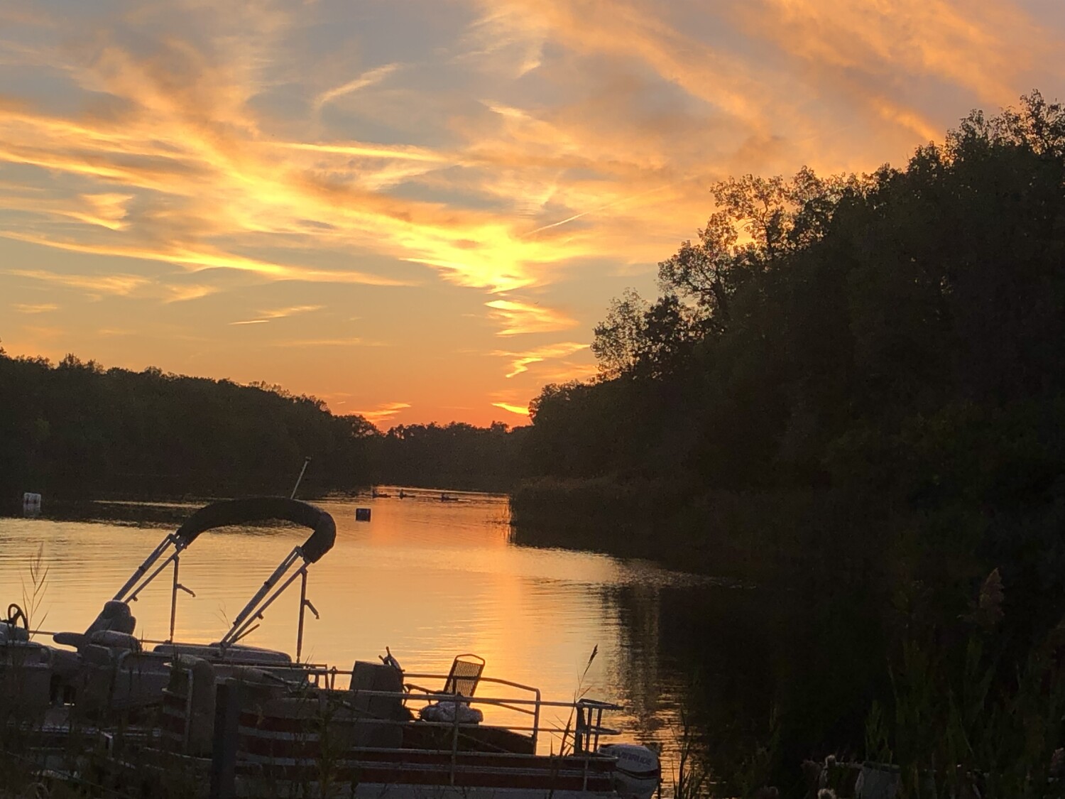 Sunset at Ceco Beach