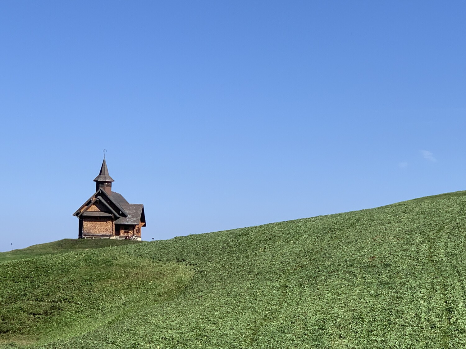 Chapel in the Alps