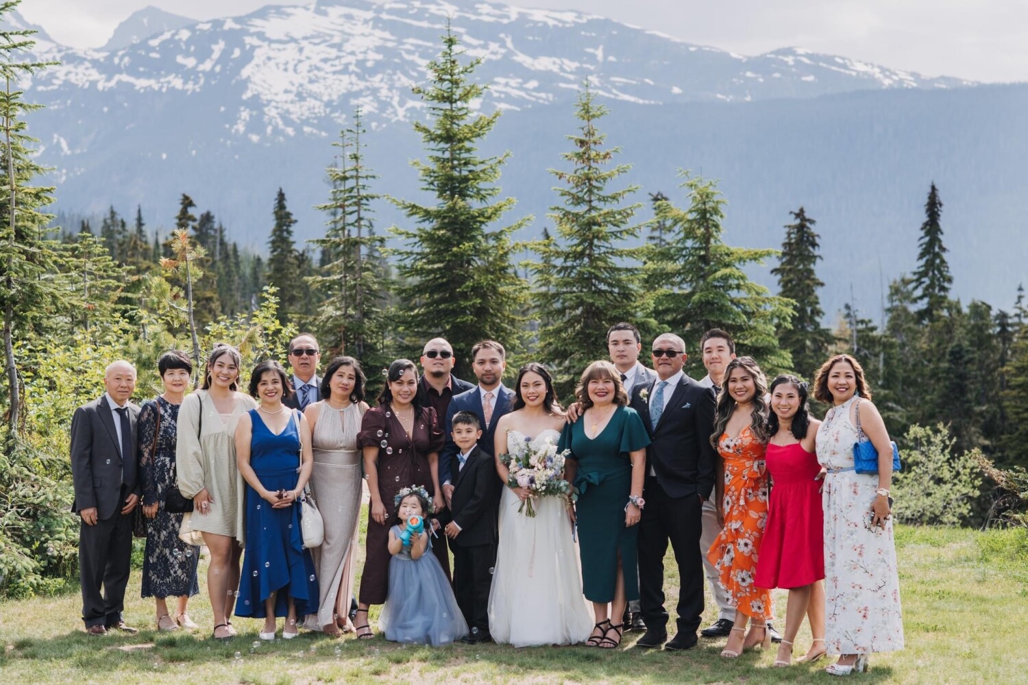 Families wedding 💒 at Vancouver Canada