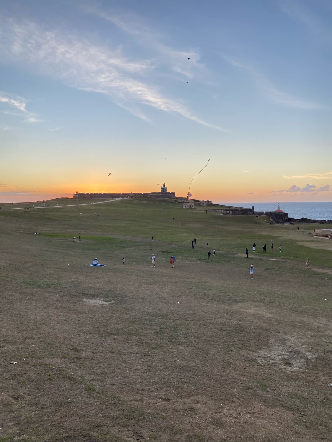 Enjoying the evening