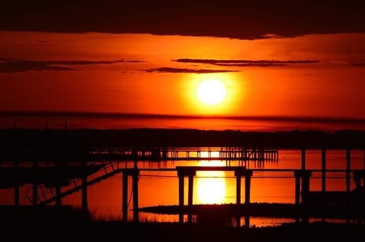 Sunrise over Calico Creek