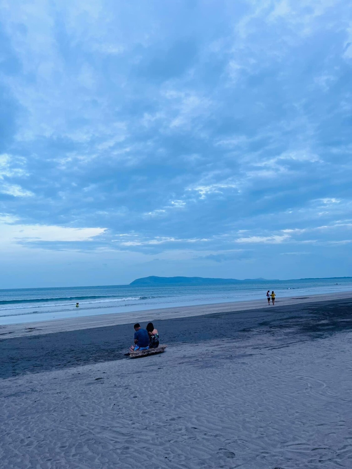 The Beach in Bagasbas , Camarines Norte Philippine