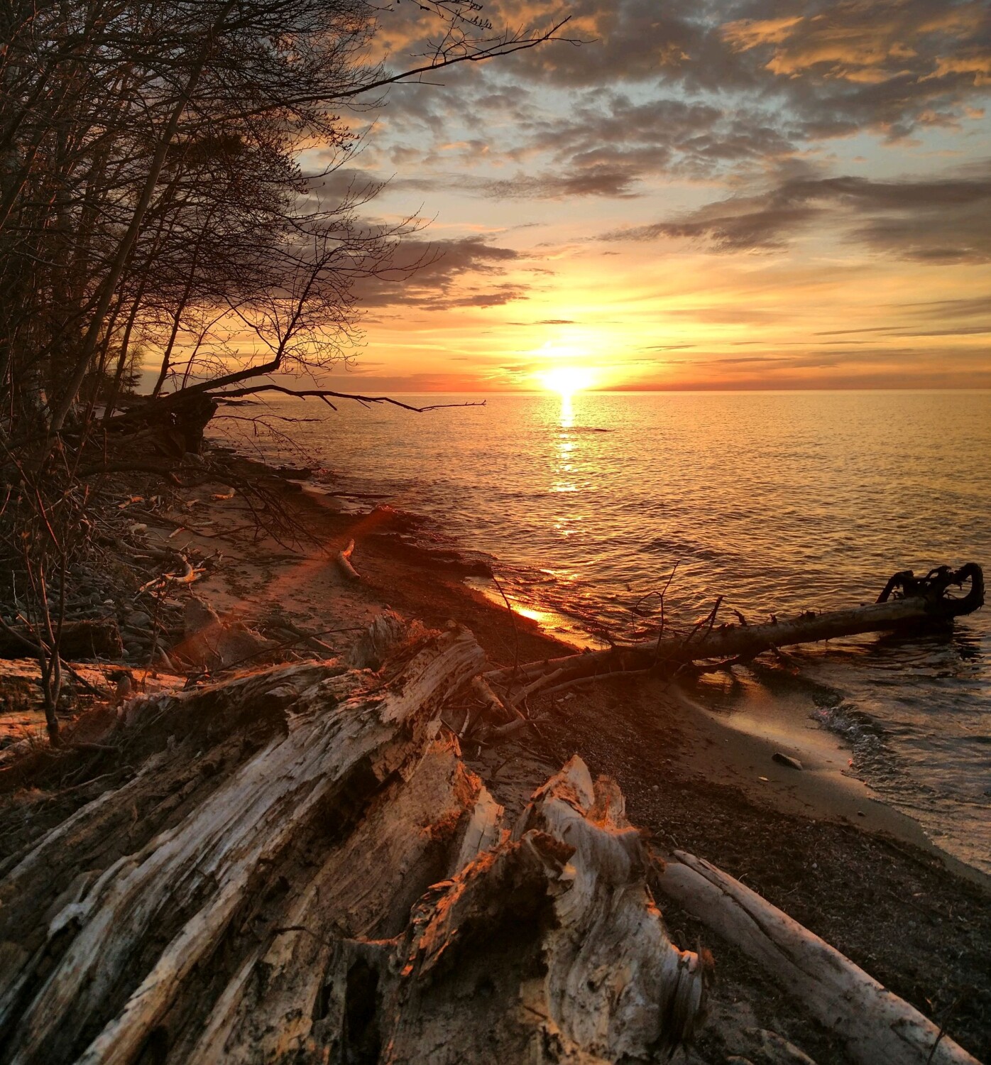 Superior Sunset in da Yoop.