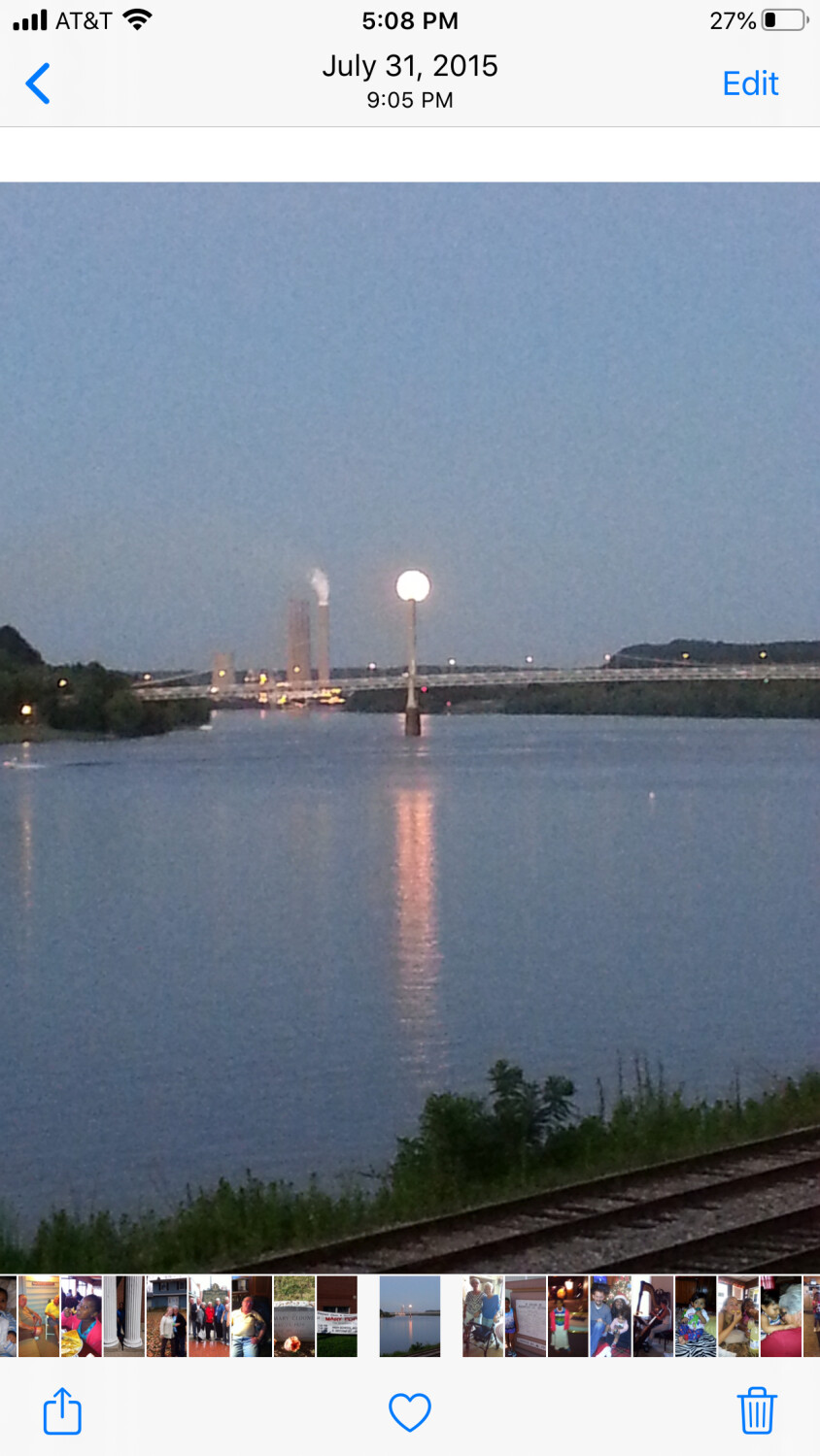 Moon Golf on The Ohio River