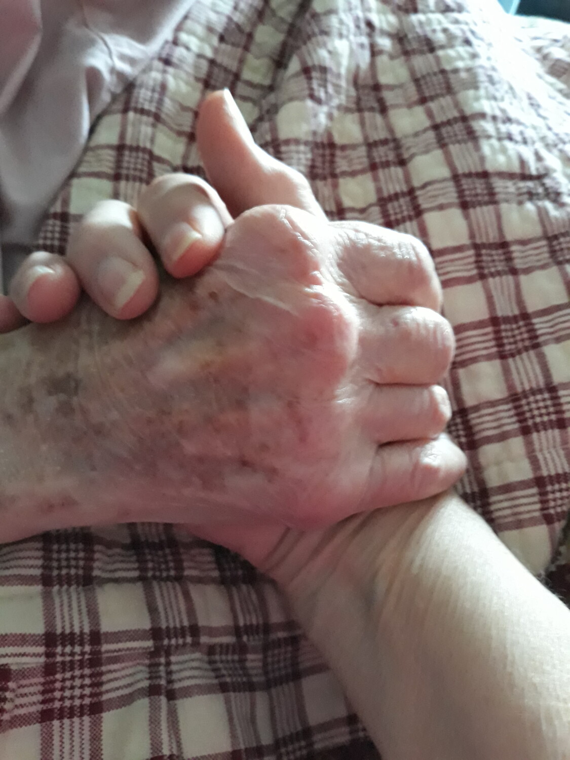 100 years of wisdom going home.