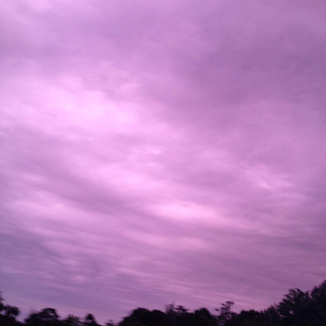 Purple Sky no filter