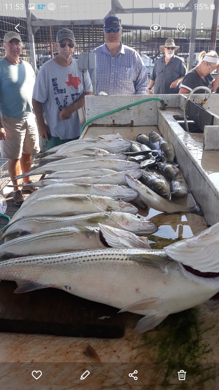 Lake Texoma fishing trip