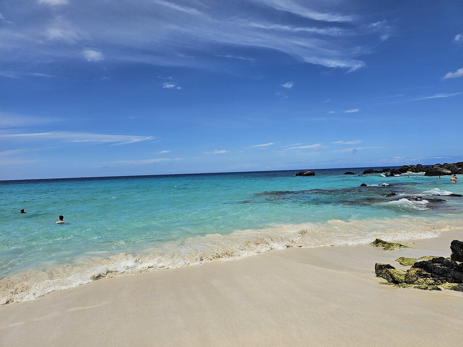 Good morning beach view