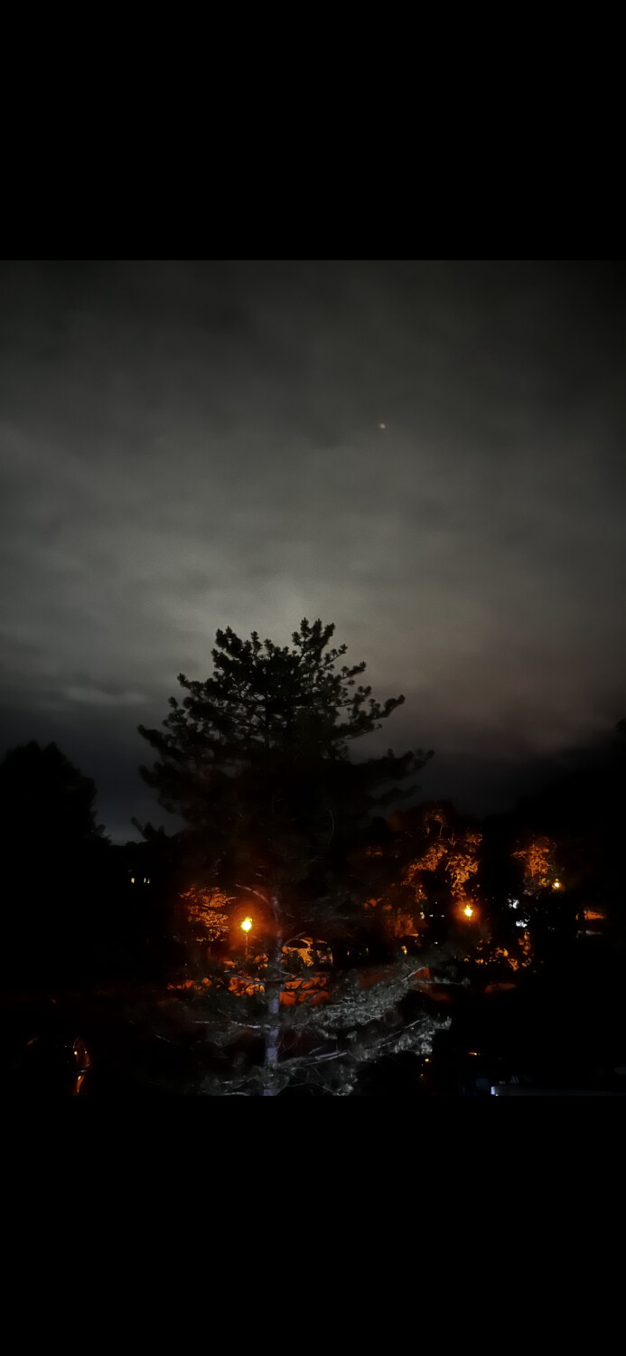 Night time on Watersedge Drive