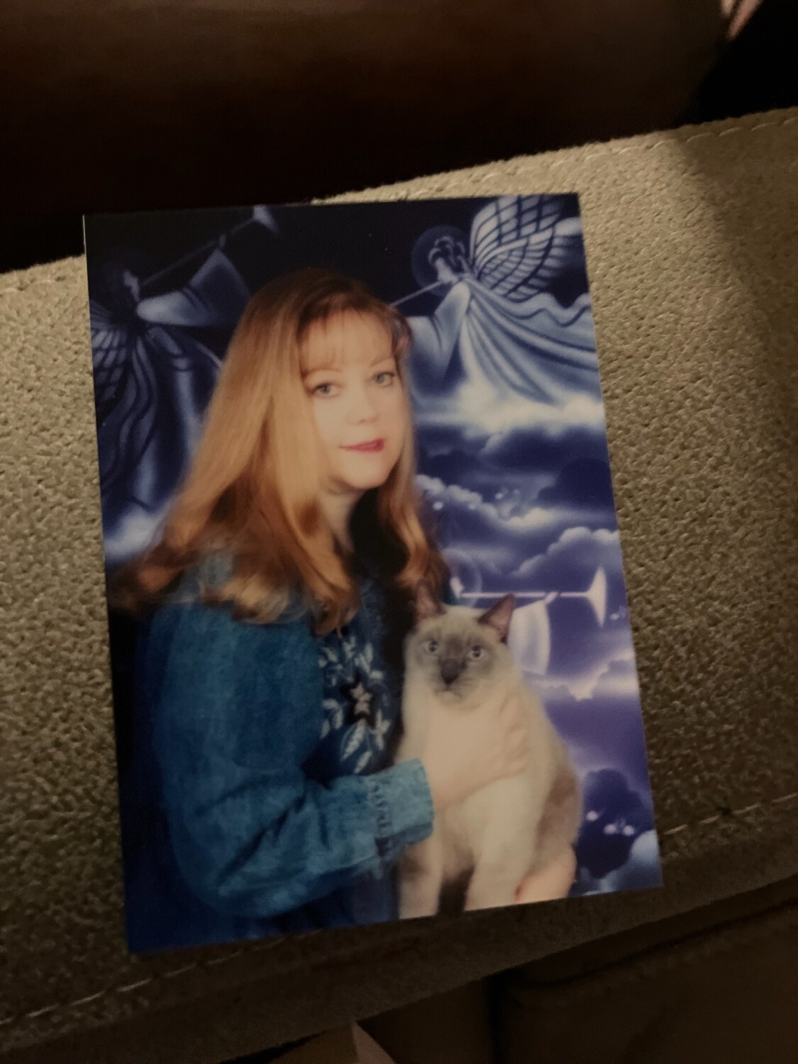 Nell and buffy at christmas.