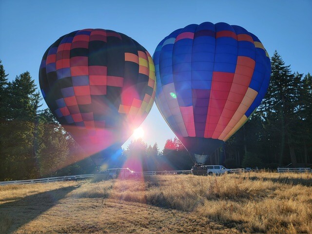 Bucket list balloon ride