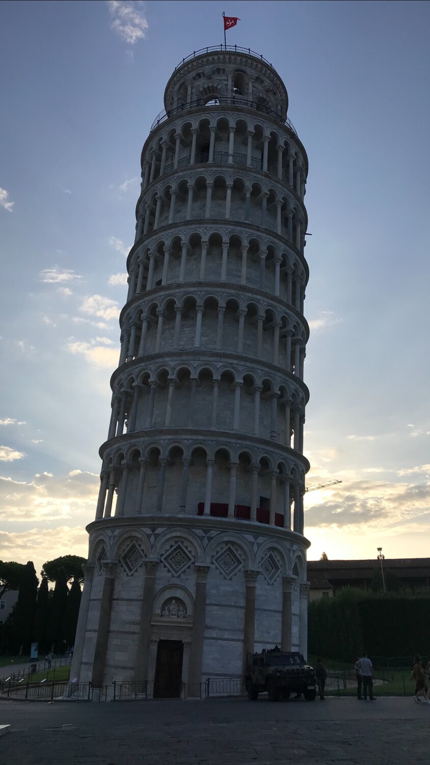Sunrise in Pisa, Italy