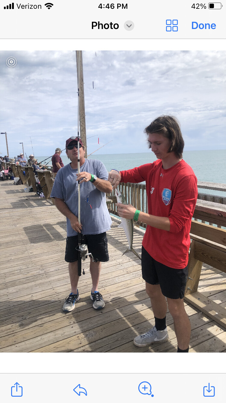 Pier Fishing with Ethan Haneke
